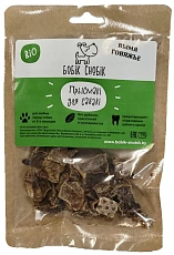 Бобик Снобик Вымя говяжье сушеное (кубики)